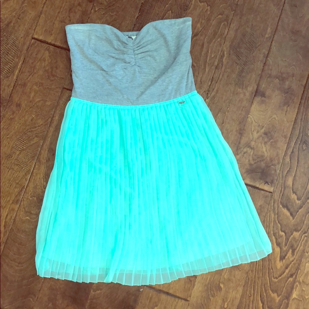 Roxy mint and grey dress - women’s size Large